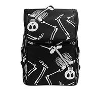 MONTOJ Sac à Dos de randonnée avec Compartiment pour Ordinateur Portable et Sac à Dos de Camping Motif crâne
