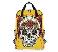 MONTOJ Sac à Dos de Voyage Motif crâne Mexicain