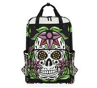 MONTOJ Sac à Dos de Voyage Motif crâne Mexicain