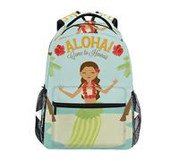 Montoj Sac à Dos de Voyage Motif Danseuse Hula, polynésie