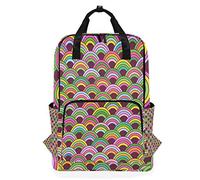 Montoj Sac à Dos de Voyage Motif Photo de dépôt Multicolore