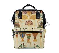 Montoj Sac à Dos en Toile avec éléments Anciens égyptiens