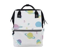 MontoJ Sac à dos en toile Motif étoiles spatiales