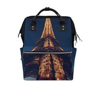 MONTOJ Sac à Dos en Toile Motif Tour Eiffel