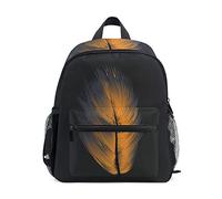MontoJ Sac à livres en plumes dorées