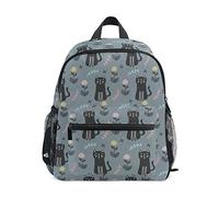 MontoJ Sac de voyage avec chat noir mignon