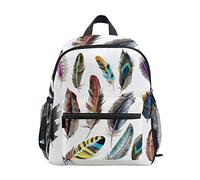 Montoj Sac de voyage avec plumes d'animaux