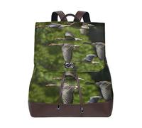 MONTOJ Sac de voyage en cuir Flock Of Birds Sac à dos Campus
