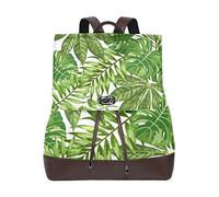 MONTOJ Sac de voyage en cuir Motif exotique Photos de dépôt Sac à dos Campus