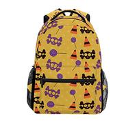 Montoj Vert Wavy Line Sac de Voyage Campus Sac à Dos OneSize 8
