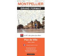Montpellier - Plan de ville grand format | Blay Foldex