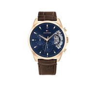 Montre - - 1710453 - Quartz - Cuir Marron - Résistante à l'eau 5 bar