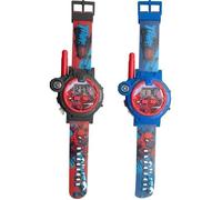 Kids Licensing Montre Walkie Talkie 2 en 1 Spiderman Vendu par Paire