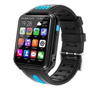 Montre 4G Sportif GPS Montre Android 1.54" 3 + 32 Go WiFi Bluetooth Noire Bleue + SD 4Go YONIS