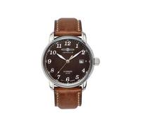 Montre - - 8656-3 - Analogique - Cuir marron - Etanchéité 5 ATM