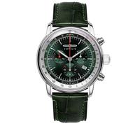 Montre - 8888-4 - Homme - Acier inoxydable - Cuir - Chronographe