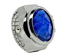 Montre À Bague Vintage, Horloge À Doigt Créative En Avec Couvercle | Rabattable En Pierres Précieuses | Bracelet En Acier Inoxydable, Chronométrage De Précision, Indique L'heure Avec Style Pour