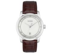 Montre À Bracelet En Cuir Principe - BOSS - Homme - Marron