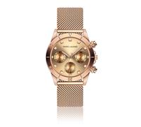 Montre Ã bracelet en maille Marc Lauder Valencia Rose 38 mm
