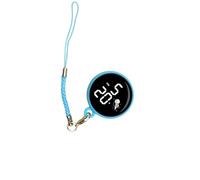 Montre à pendentif avec écran tactile - Portable - Pour enfants - Numérique - Pour sac à dos ou ceinture, bleu lac