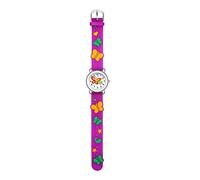 Montre à quartz analogique pour garçons et enfants de 13 à 15 ans, violet, taille unique