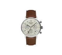 Montre à Quartz Bauhaus Solar Chronograph, Beige, 41 mm, Jour, 2086-5