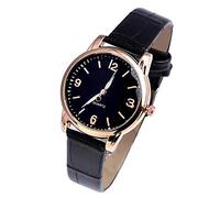 Montre à quartz bleue pour femme - Montre à quartz - Montre à remontage manuel, Noir , taille unique