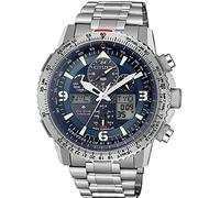 Citizen Montre Mixte JY8100-80L - Eco-Drive, radio-pilotée, bleu, 20 ATM