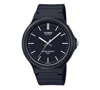 Montre à quartz décontractée Casio Youth Noir Cadran MW-240-1EV pour des hommes