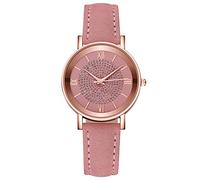 Montre à quartz décontractée pour femme avec bracelet en acier inoxydable, C, One Size