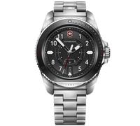 Victorinox Montre Homme Journey 1884 Ø 43 mm Swiss Made Quartz Étanche 200 m Noir/Argent