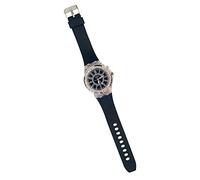 Montre à quartz LED lumineuse pour homme et femme - Grande taille - Pour poignets plus grands, Noir , taille unique