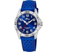 Lotus Montre enfant garçon 18663/2 - bracelet caoutchouc bleu, quartz, verre minéral, étanche 5 ATM