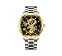 Montre à quartz pour homme en acier inoxydable, G, taille unique