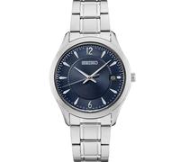 Montre à quartz pour homme Seiko Essentials SUR419P1 cadran bleu bracelet en ...