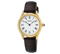 Montre À Quartz Seiko Pour Femmes Avec Verre Saphir Braun/Or SWR072P1