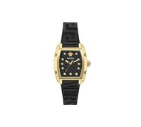 Montre à Quartz Versace Dominus Lady, PVD Or, Noir, 44,8mm x 36mm, VE8K00324