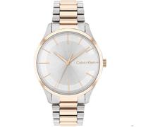 Calvin Klein Montre Analogique à Quartz pour Homme et Femme Collection Iconic Bracelet - 35MM avec Bracelet en Acier Inoxydable à Deux Coloris - 25200044