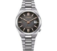 Citizen Tsuyosa NJ0200-50E Limited Edition - Montre mécanique automatique unisexe 37 mm, acier inoxydable, cadran noir, verre saphir