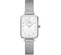 Daniel Wellington Montre Quadro 20 x 26 mm Acier inoxydable 316L Cristaux argenté