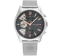 Tommy Hilfiger Baker 1710646 - Homme - Analogique - Quartz - Stainless steel - Verre minéral