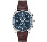 Montre - Acier,Cuir Bleu - Hugo Boss - 1514194
