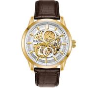 Montre - Acier,Cuir Marron - Bulova - 97A138