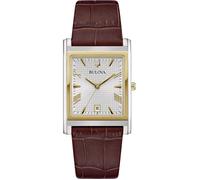 Montre - Acier,Cuir Marron - Bulova - 98B430