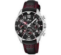 Montre - Acier,Cuir Noir - Lotus - 18859/2