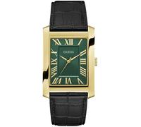 GUESS Montre à affichage analogique 'Clyde' or / vert foncé / noir, Taille One Size