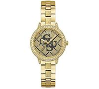 Guess Montre pour femme G Lace GW0944L2 – Acier inoxydable doré, 3 bar, 34 mm