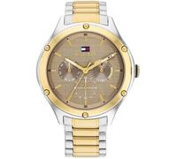 Tommy Hilfiger Montre Analogique Multifunction à Quartz pour Femme avec Bracelet en Acier Inoxydable à Deux Coloris - 1782658
