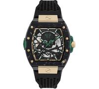 Montre - Acier Silicone Noir - Philipp Plein - PWJFA0325
