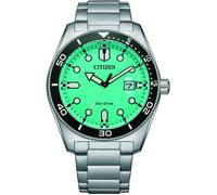 Montre - Acier Vert - Citizen - AW1760-81W